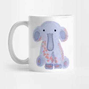 Cute floral elephant Mug